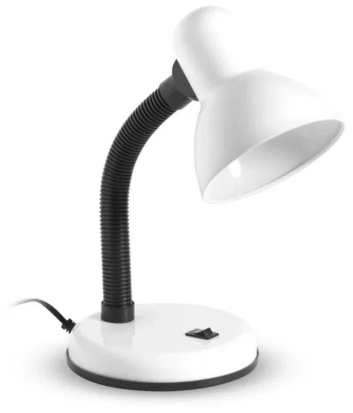 Лампа настольная Whtie E27 Smartbuy SBL-DeskL-White