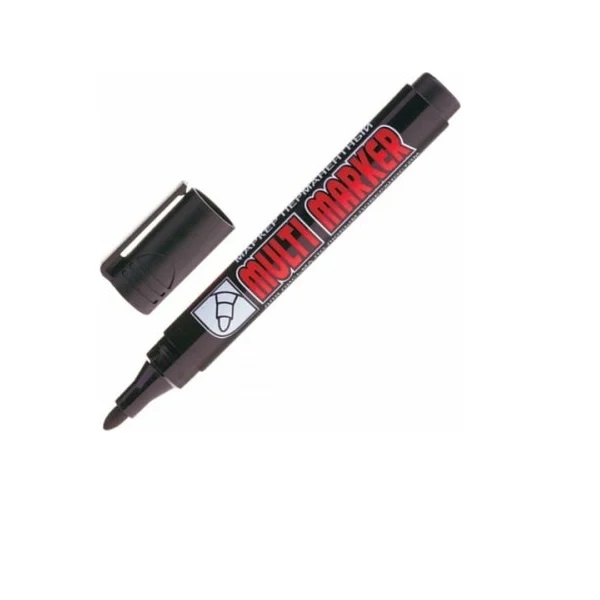 Маркер CROWN Multi marker, перм. черный