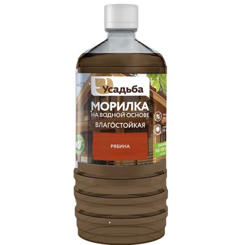 Морилка водная КРАСНОЕ ДЕРЕВО влагостойкая ф. 0,5/12 СП