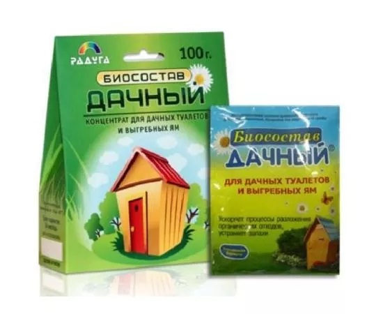 Биосостав Дачный (50г) д/выгребных ям и туалетов
