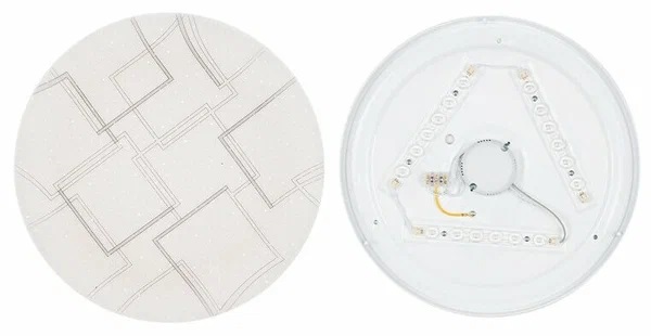 Светильник LED настенно-потолочный "ГРАНЬ" 24Вт НБП-Р-2 6000К (320*55,осн 300мм)TANGO Россия