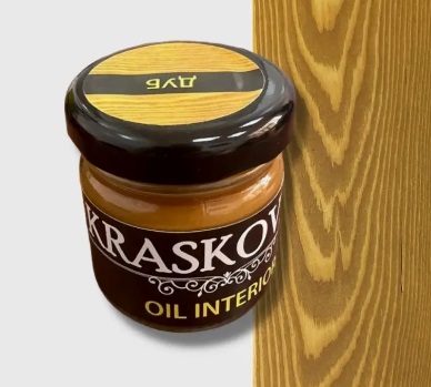 Масло для интерьера Kraskovar Deco Oil Interior дуб 40 мл