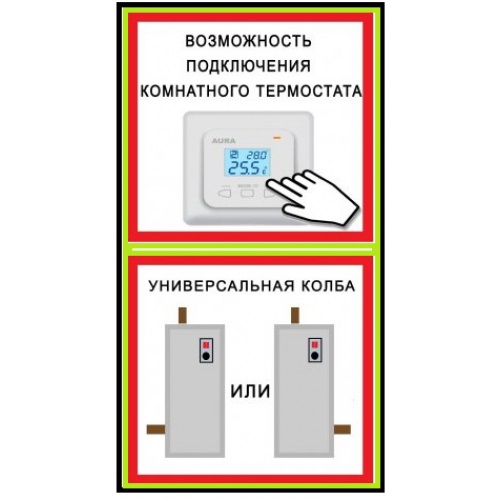 Электрокотел ЭВПМ-12 (12Квт) 380В выходы 25мм вверх и вниз