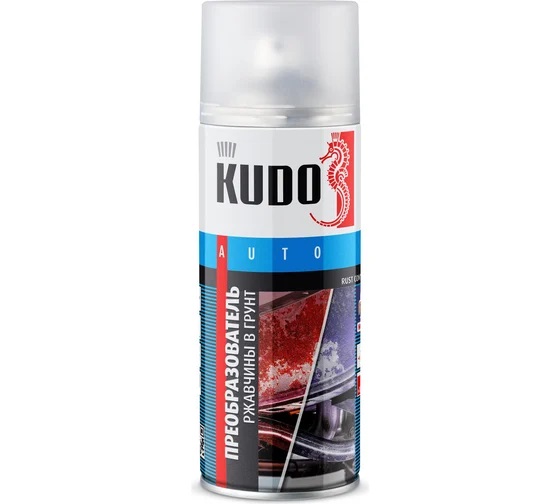 Преобразователь ржавчины в грунт KUDO 0,52л аэрозоль