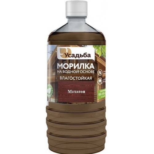 Морилка водная МАХАГОН влагостойкая ф. 0,5/12 СП (вывод)