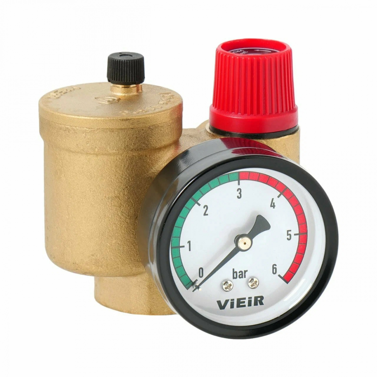 Группа безопасности котла 1" VIEIR компактная 1,5 bar