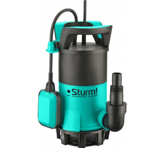 Насос дренажный Sturm WP9775PVU 3режима, 750 Вт, до30мм, 265 л/мин