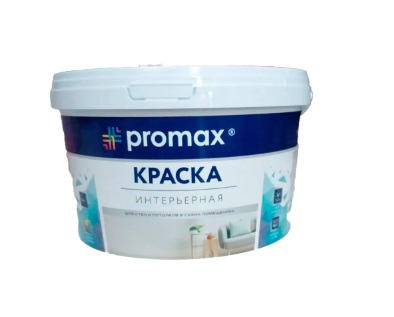 Краска в/э д/стен и потол 7кг Promax
