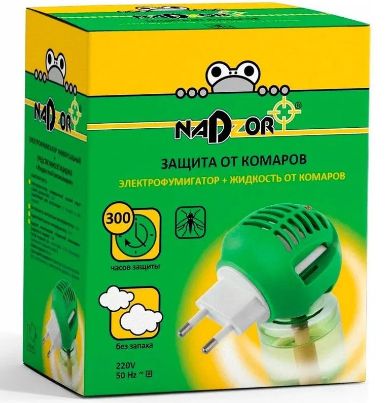 Фумигатор в комплекте с жидкостью NADZOR