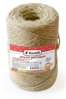 Шпагат джутовый Komfi Текс 1200*2 100 м / 60