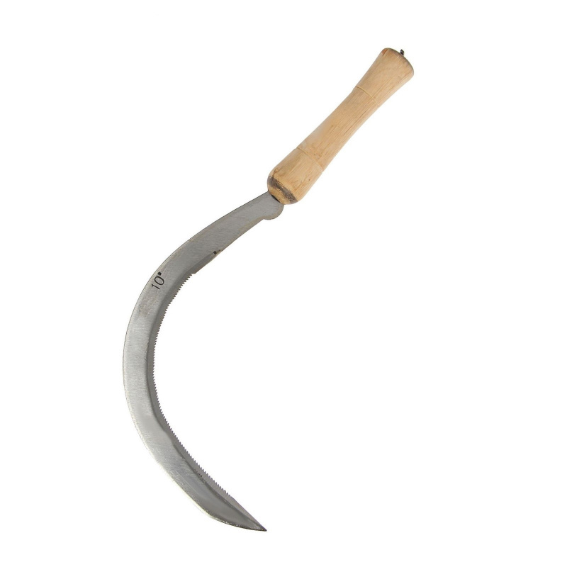 Серп 10" с дерев. ручкой (015259) Ж