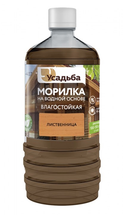 Морилка водная ЛИСТВЕННИЦА влагостойкая ф. 0,5/12 СП