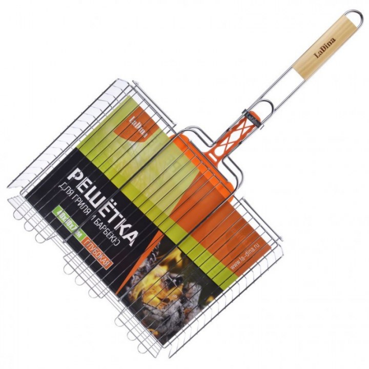 Решетка для гриля 40*30*7см 40011