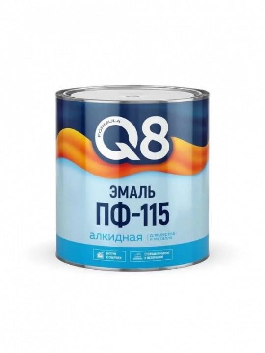 Эмаль ПФ 115 бежевая 2,6кг FORMULA Q8