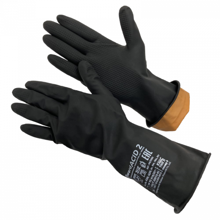 Перчатки резиновые технические КЩС р.10 (XL) тип 2 №3 GWARD
