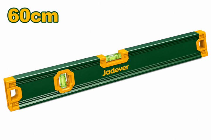 Уровень 600 мм строительный 2 глазка JADEVER JDSL2G60