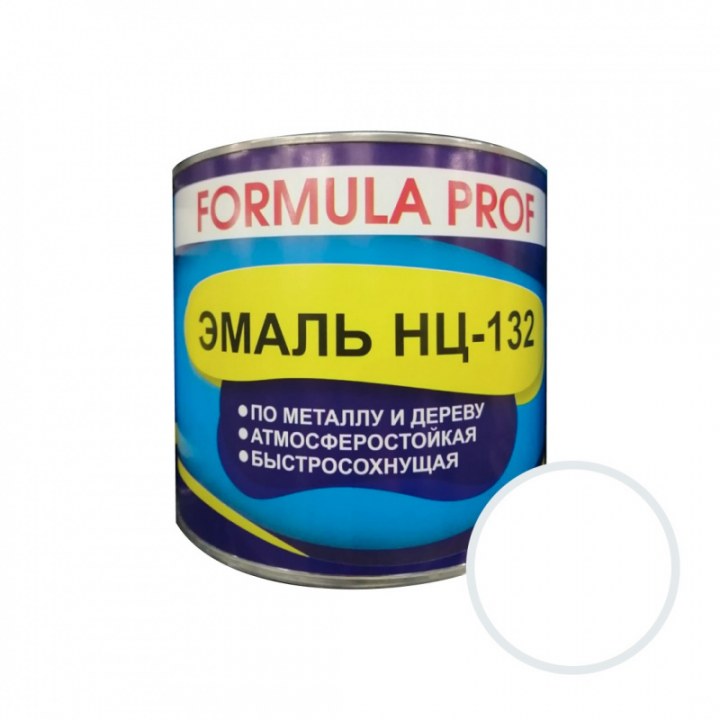 Эмаль НЦ-132 белый 0,7кг/14 PROF