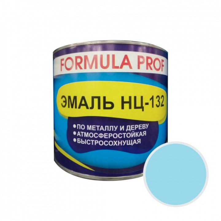 Эмаль НЦ-132 голубой 0,7кг/14 PROF