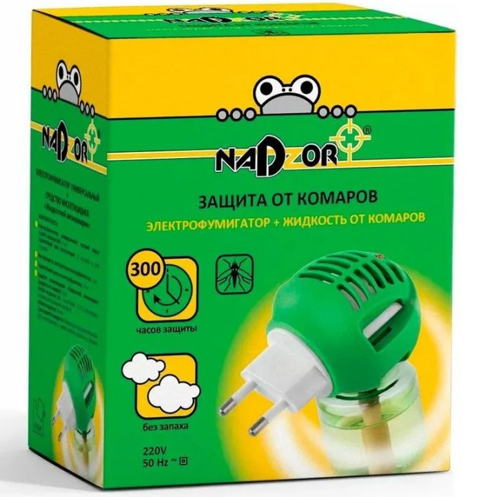 Фумигатор в комплекте с жидкостью NADZOR