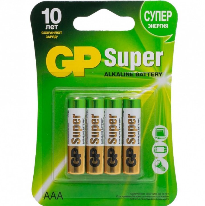 Батарейка GP 24A LR03/286 SUPER
